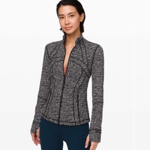 Lululemon Define Jacket Knotted Jacquard Black